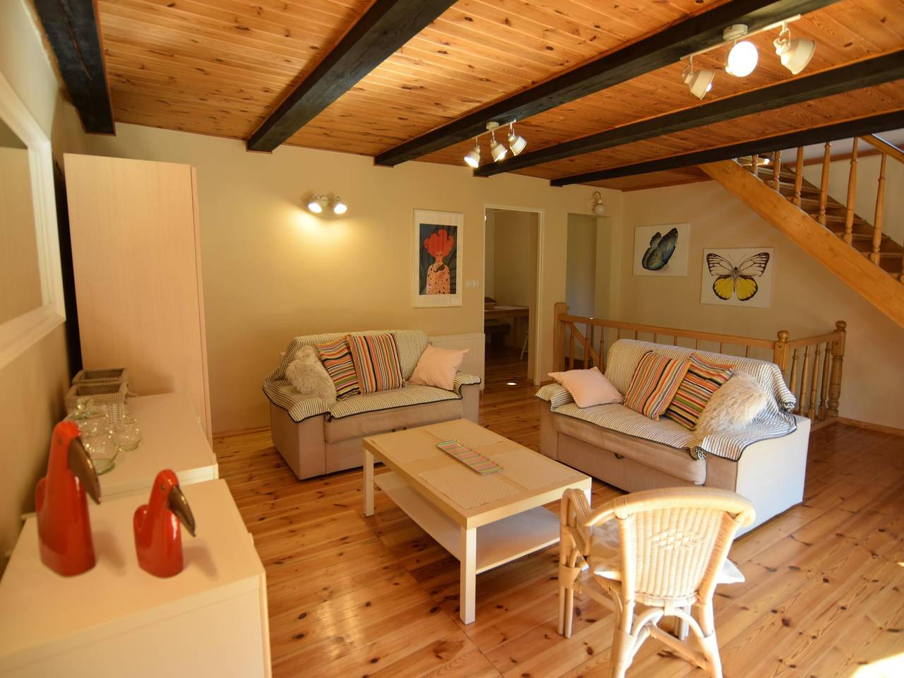 Großes Ferienhaus mit privatem Garten in Kopalino, powiat wejherowski