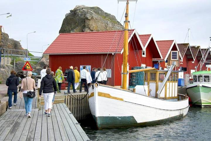 Ferienhaus für 4 Personen, mit Terrasse und Garten in Skärhamn