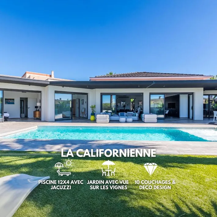 Chalet para 10 personas, con jardín además de jacuzzi y piscina - 1