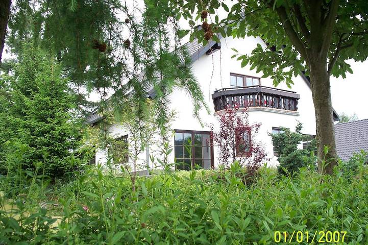 Ferienwohnung für 5 Personen, mit Garten und Balkon, mit Haustier