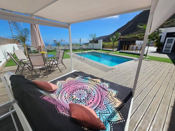 Casa rural para 6 personas, con Terraza y Jardín además de Piscina y Vistas en Güímar