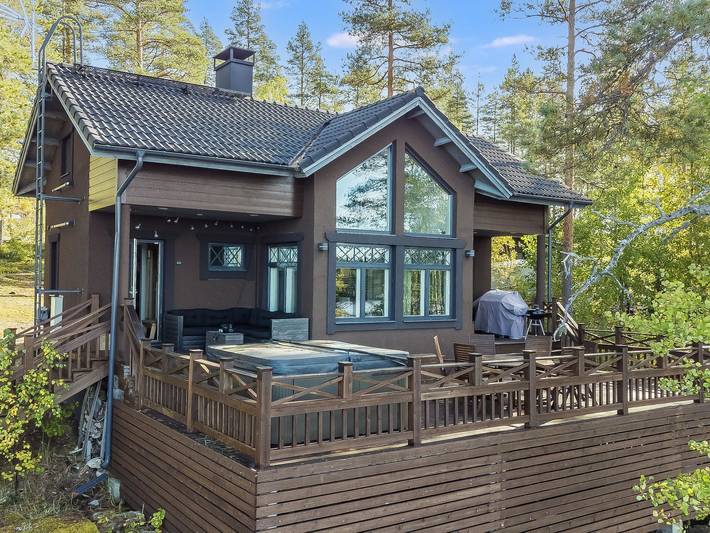 Ferienhaus für 4 Personen, mit Sauna