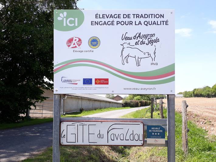 Gîte pour 7 personnes, avec jardin et balcon dans l' Aveyron - 2
