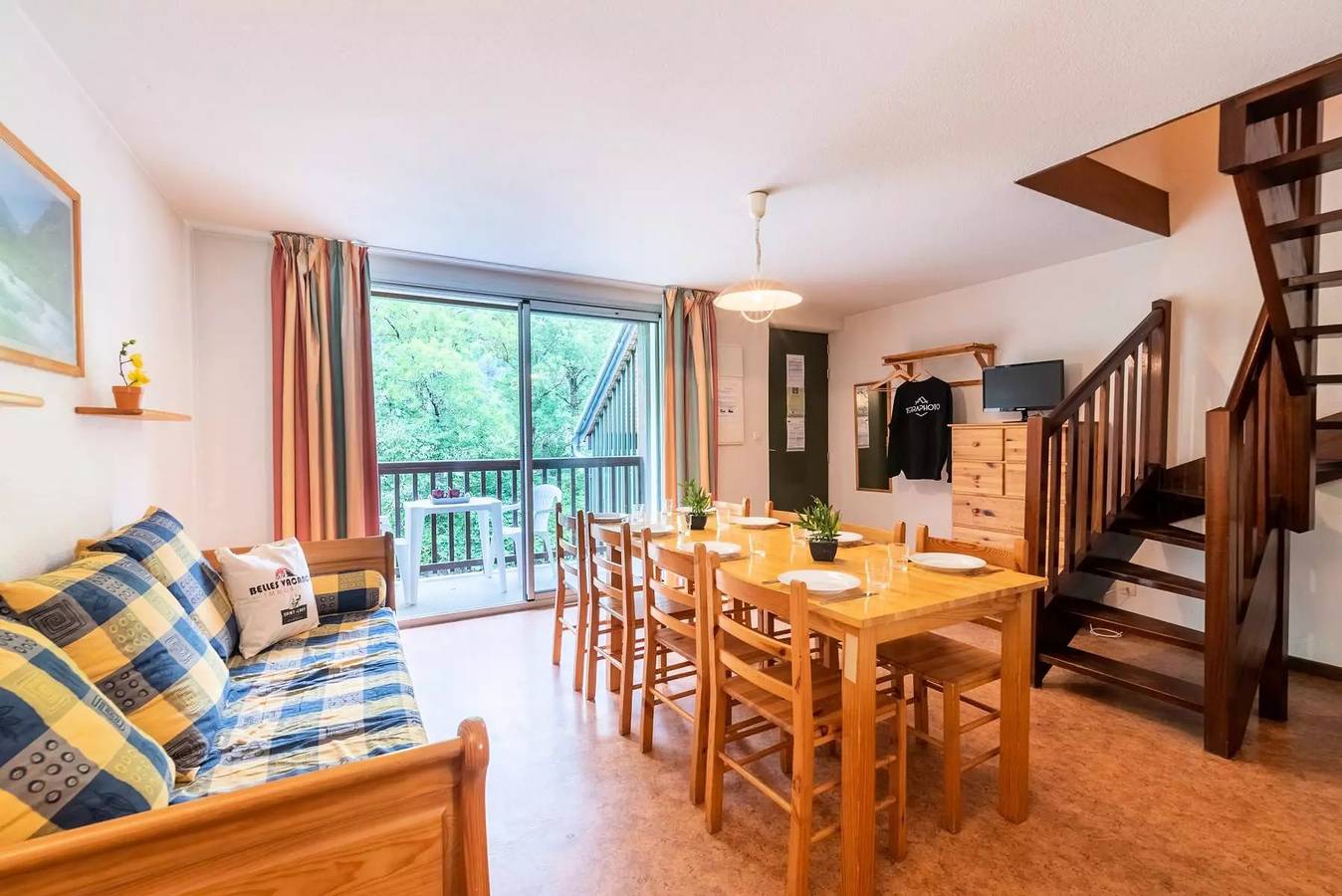 Apartamento entero, Alquiler Apartamento Duplex para 8 personas Vielle Aure Cerca del teleférico in Saint-Lary-Soulan, Parque nacional de los Pirineos