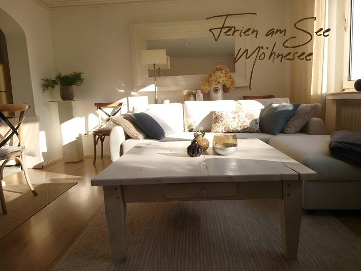Geheel appartement, Vakantie aan het meer – gezellig appartement vlak bij de Möhnesee in Stockum, Möhnesee