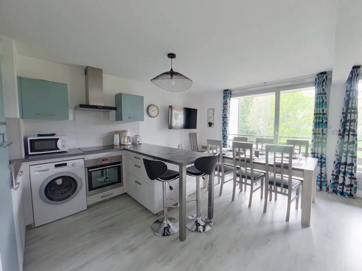 Gîte pour 6 personnes, avec Balcon à Les Rousses