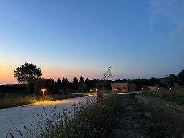 Gîte pour 2 personnes, avec vue et jardin à Berson