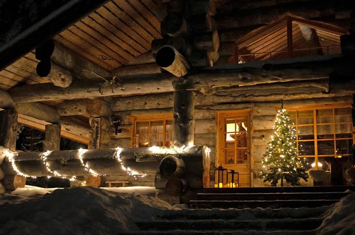 Cottage for 16 people, with Hot tub and Terrace as well as Garden and Sauna in Finland