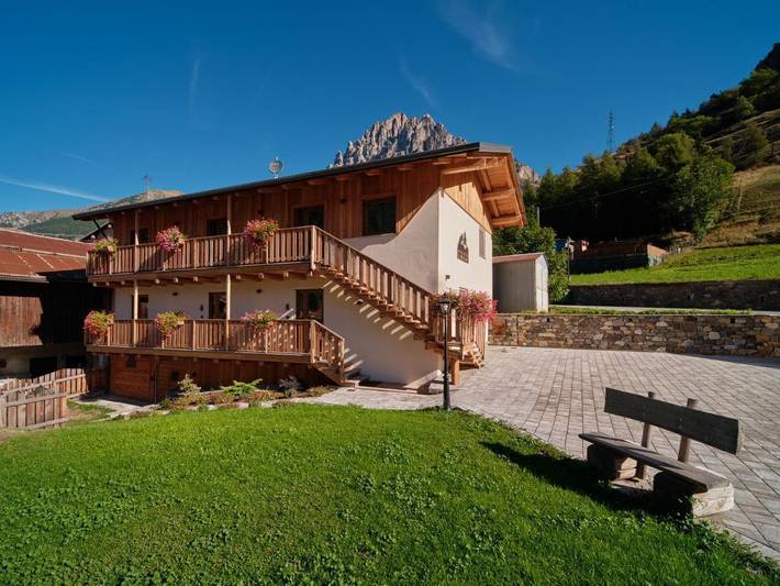 Appartement de vacances pour 4 personnes, avec Balcon et Vue dans Sambuco