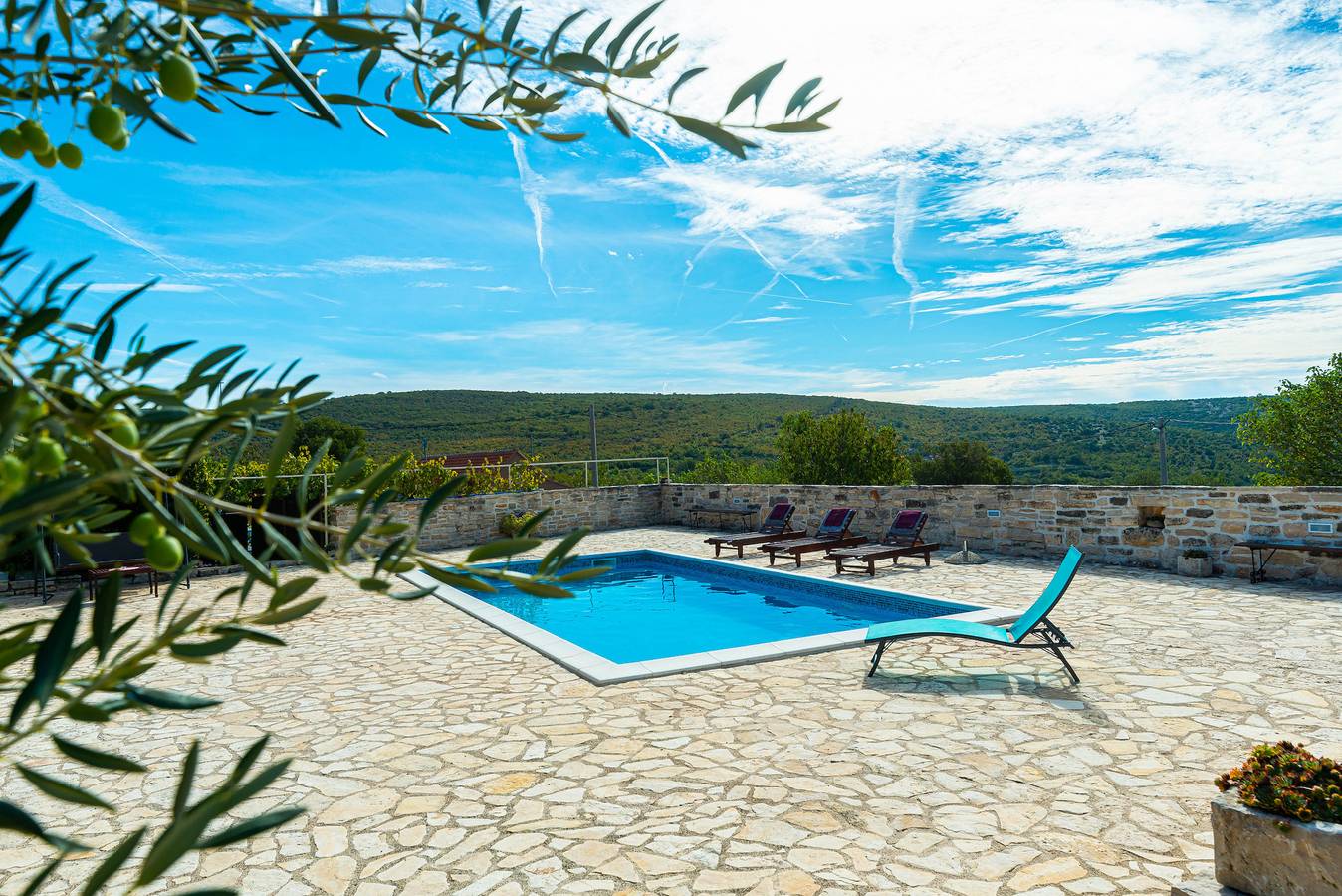 Country House Irena with pool in Grad Benkovac, Zadar