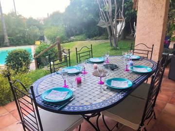 Villa pour 8 Personnes dans Plage d'Aiguebelle, Le Lavandou, Photo 1