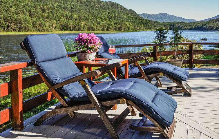 Ferienhaus für 6 Personen mit Garten in Vindafjord