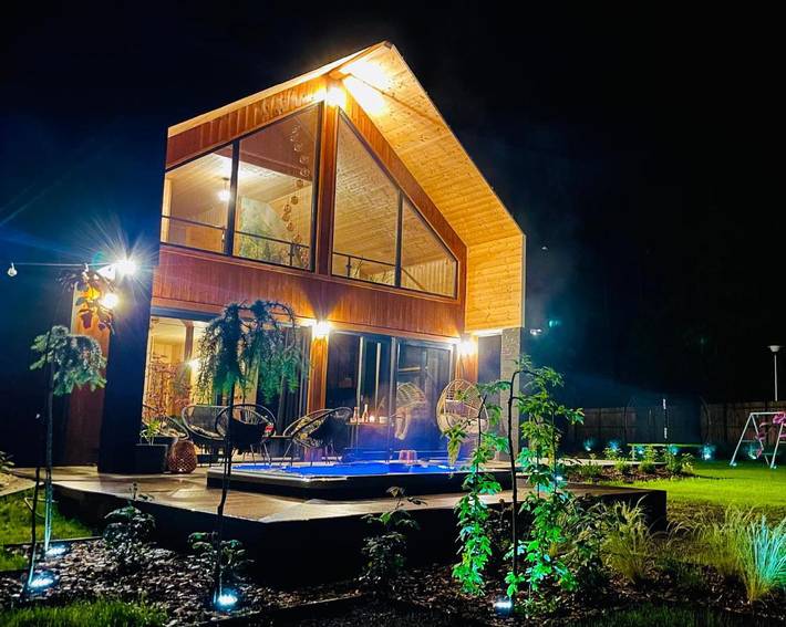 Location de vacances pour 12 personnes, avec vue et jardin, animaux acceptés dans Radawa