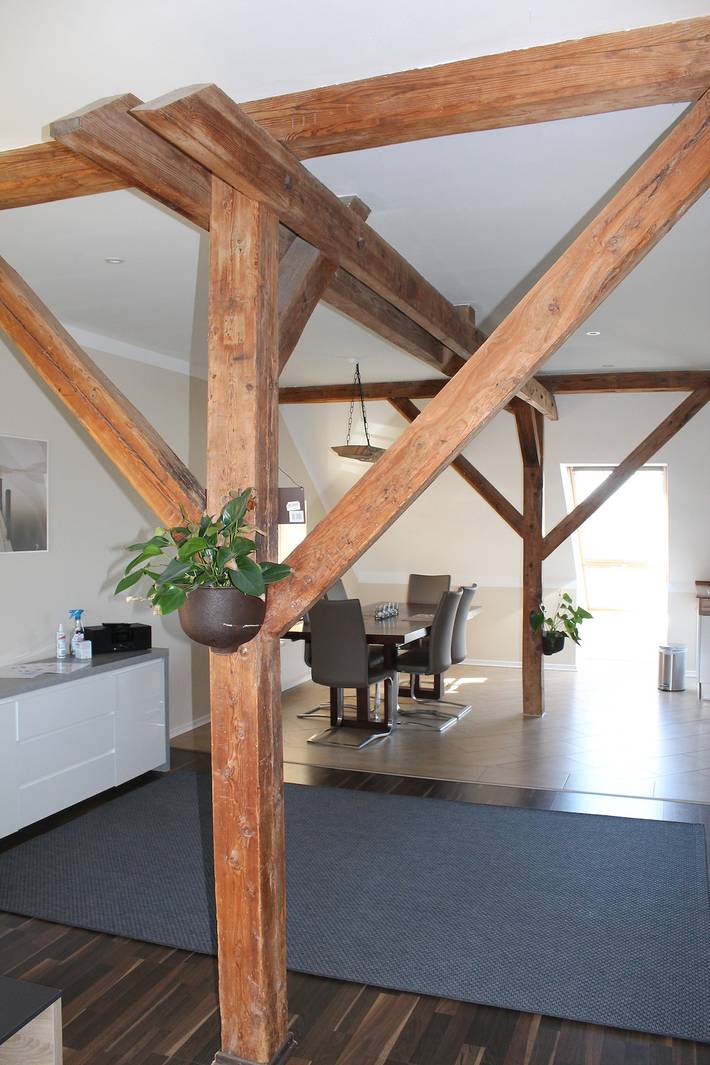 Ferienwohnung für 6 Personen, mit Balkon und Terrasse sowie Ausblick an der Eider - 3