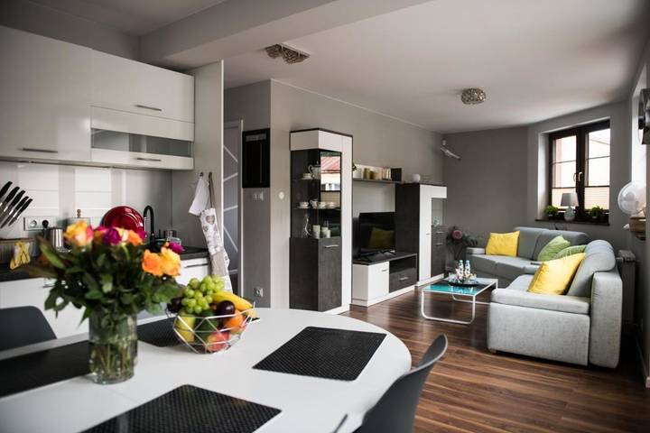 Apartament wakacyjny dla 4 osób w Chęciny