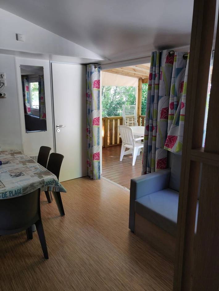 Mobil home pour 6 personnes, avec jardin à Arces - 2