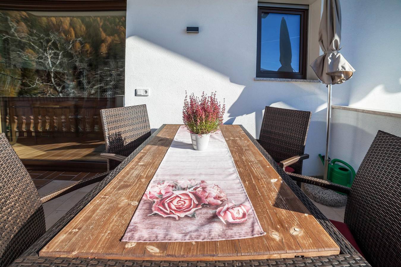 Ganze Wohnung, Ferienwohnung Oberegghof Ifinger mit Bergblick und Wlan in Riffian, Texelgruppe