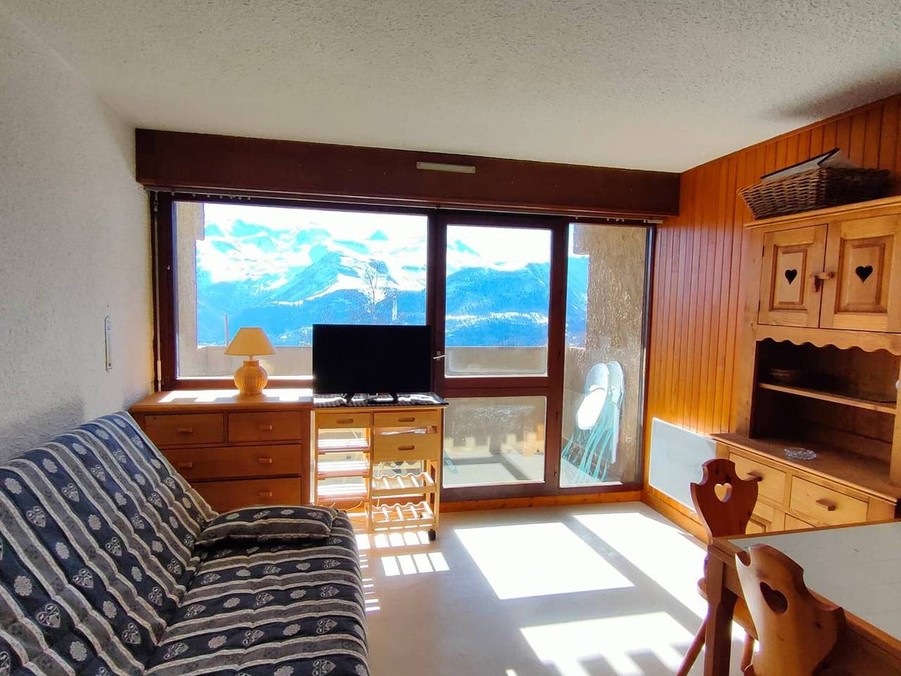 Appartement entier, Studio cabine 4 pers à 250m des pistes - Vue Meije in Auris, Parc national des Écrins