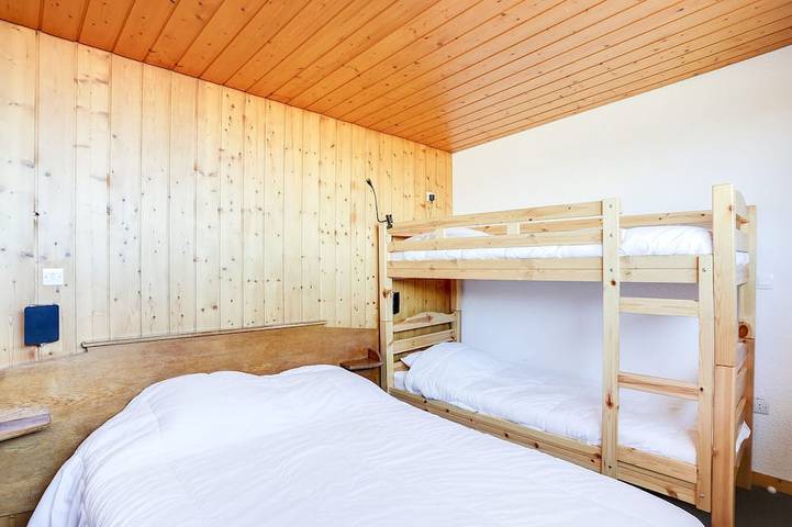 Ganze Wohnung, Ferienwohnung in Arc 1600 mit Balkon, 6 Personen, TV und WLAN inbegriffen in Arc 1600, Bourg-Saint-Maurice