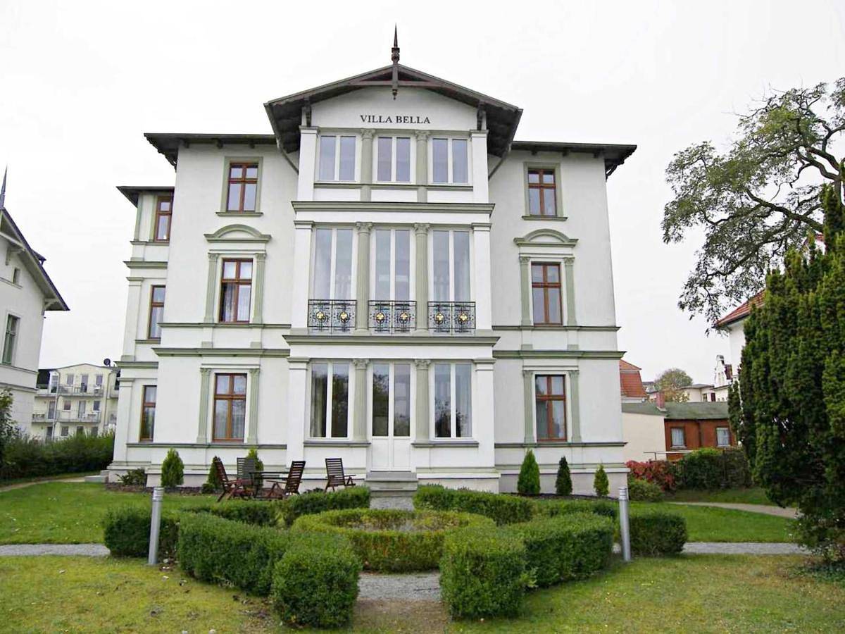 Villa Bella direkt an der Promenade in Drei Kaiserbäder, Heringsdorf