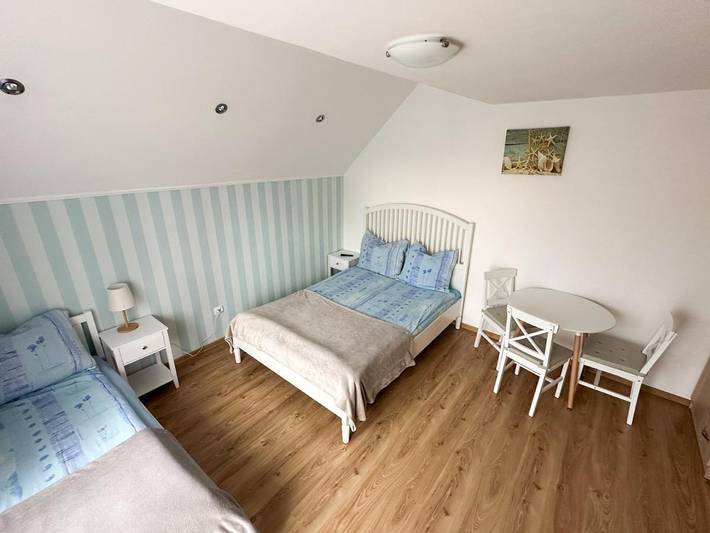 Dom gościnny dla 2 osób, z balkon i ogród w Karwia