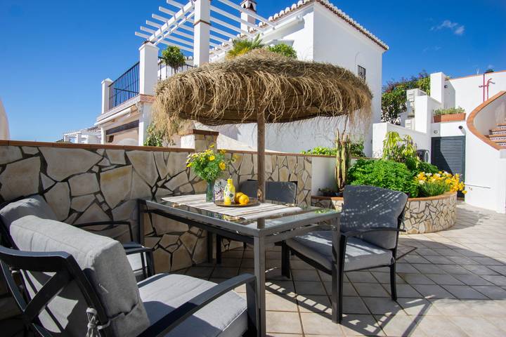 Villa für 6 Personen mit Garten in Frigiliana, Costa del Sol