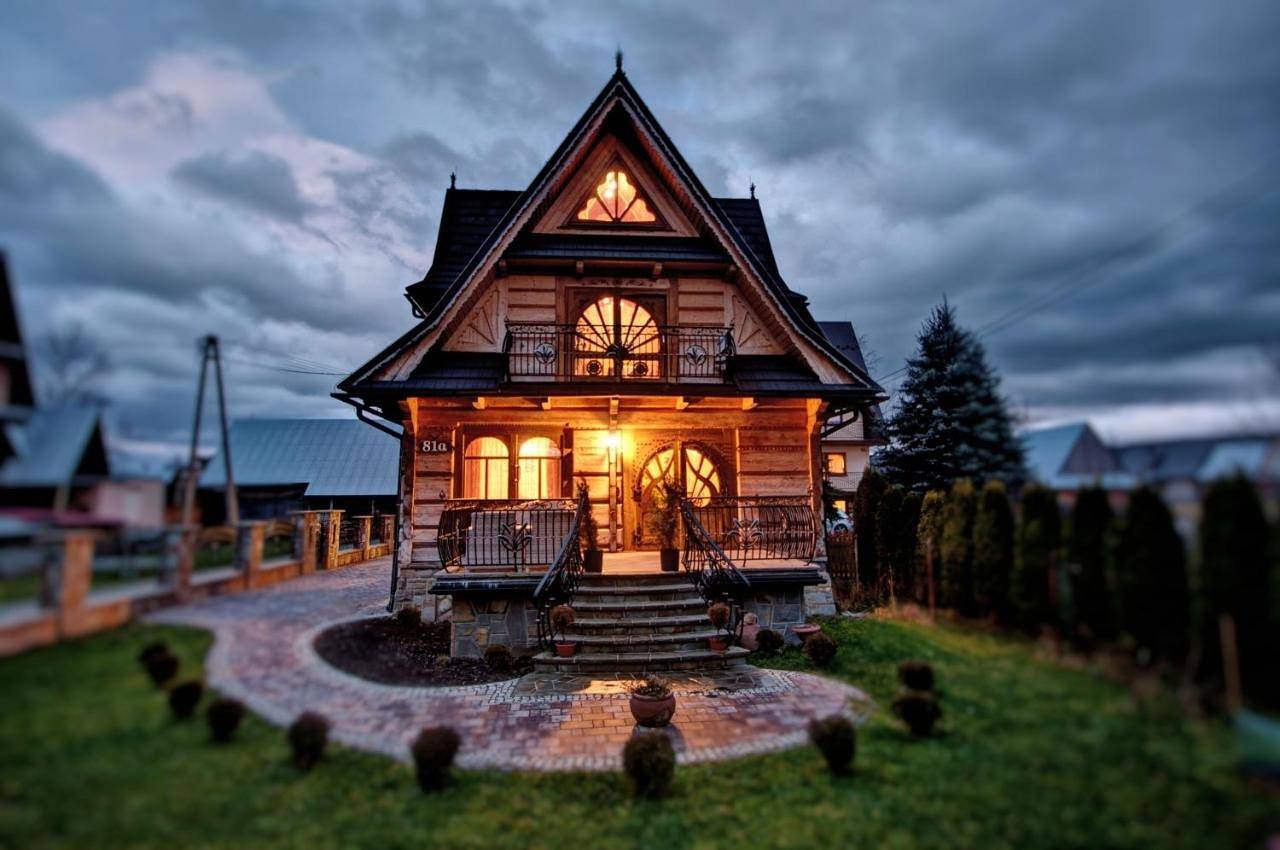 Willa Topór in Witów, Karpaty (Polska)