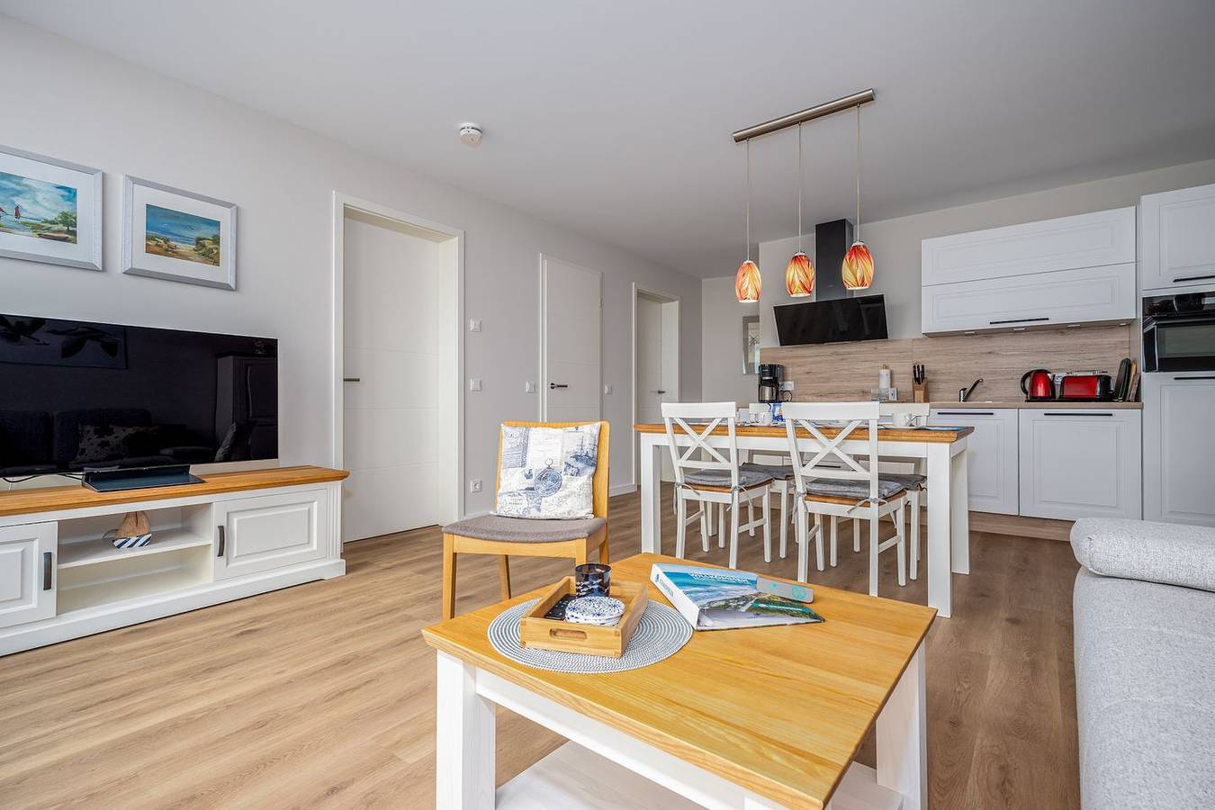 Ganze Wohnung, Ferienwohnung mit einzigartig gutem Meerblick in Graal-Müritz, Rostock und Umgebung
