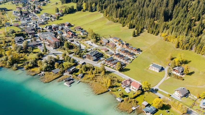 Hotel voor 2 personen, with Balkon and Whirlpool as well as Terras and Tuin in Weissensee