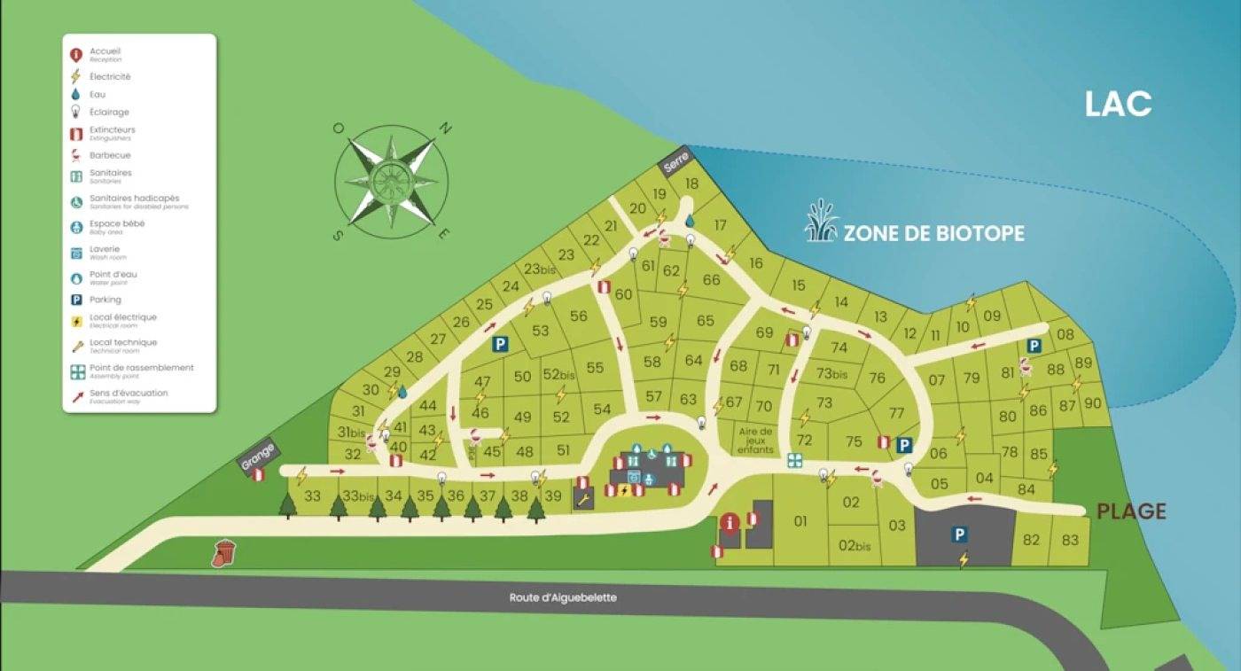 Camping 3 étoiles - ccbfggc in Lépin-le-Lac, Chambéry und Umgebung