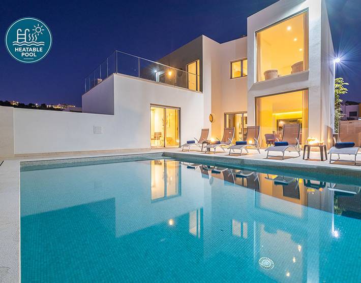 Chalet para 10 personas, con Balcón además de Terraza y Jardín en Algarve