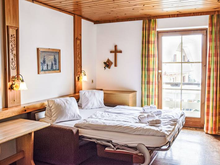 Ferienwohnung für 2 Personen, mit Balkon, mit Haustier