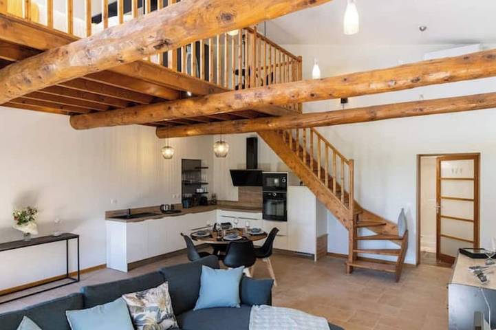 Location de vacances pour 4 personnes, avec Jardin dans Campsas