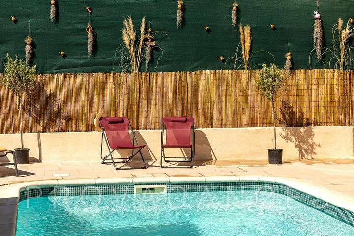 Ferienhaus mit eigenem und beheiztem Pool in St-Jeannet in Saint-Jeannet, Mittelmeerküste (Frankreich)