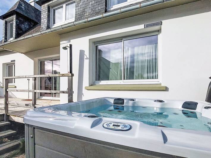 Maison de vacances pour 8 personnes, avec jacuzzi et jardin, animaux acceptés