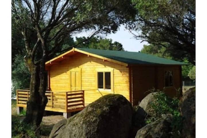 Chalet pour 4 personnes, avec jardin