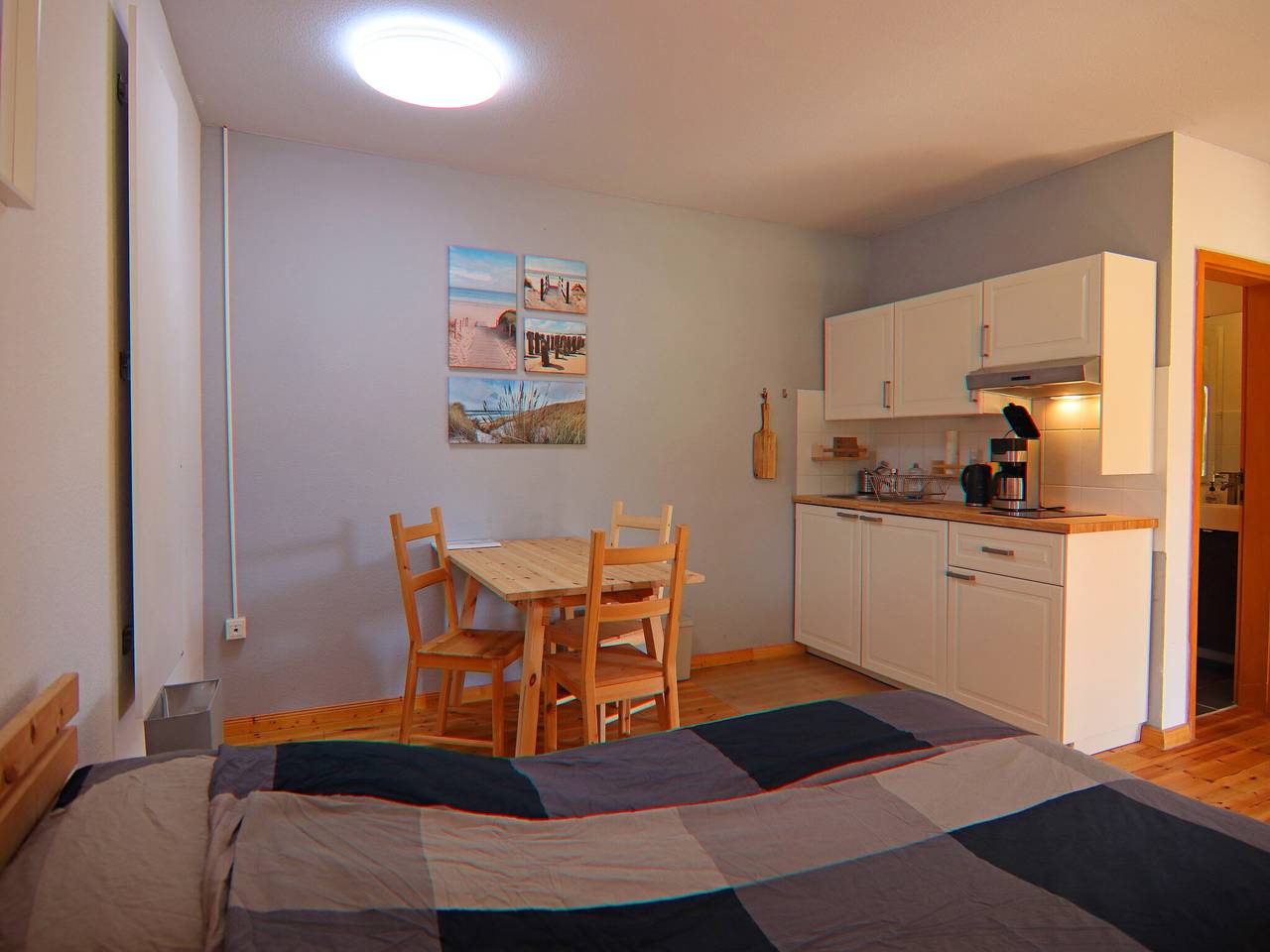 Ganze Wohnung, Gemütliche Ferienwohnung in der Oase am Vilzsee in Diemitz, Mirow