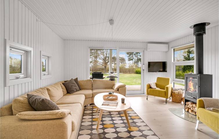 Ferienhaus für 5 Personen mit Terrasse in Skødshoved, Knebel