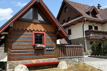 Chalet für 2 Personen, mit Garten in der Slowakei