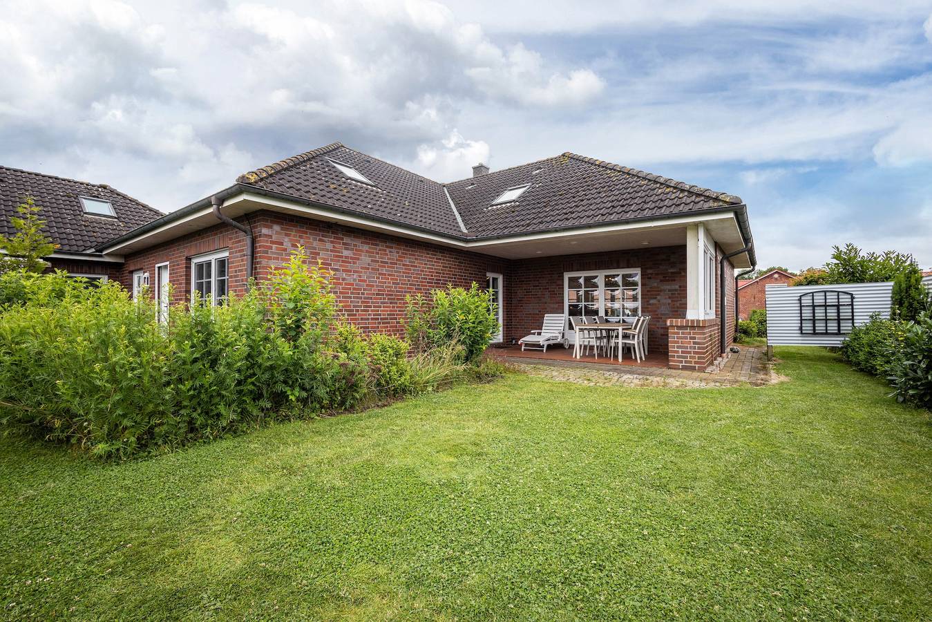 Ferienhaus 'Ferienhaus Erlengrund A' mit privater Terrasse, privatem Garten und Wi-Fi in Schafstedt, Albersdorf und Umgebung