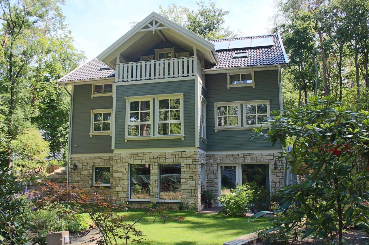 Ganze Wohnung, Ferienwohnung "Skogshem" im skandinavischen Stil am Waldrand in Ferch, Schwielowsee