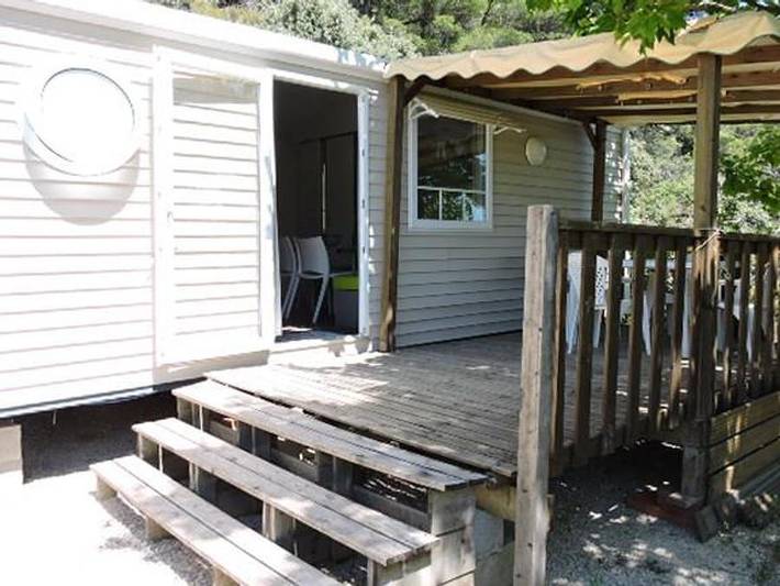Mobil home pour 6 personnes, avec bassin pour enfant à Venterol - 2