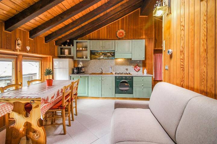 Gîte pour 4 personnes, avec balcon, animaux acceptés dans Brusson - 2