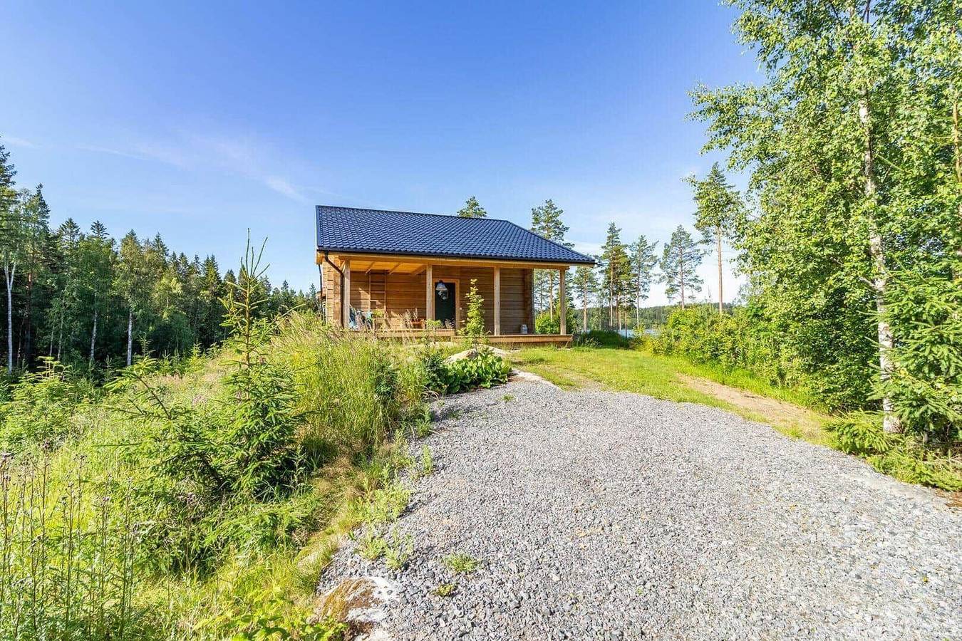 Hus för 6 Personer, med bastu samt terass och sjöutsikt