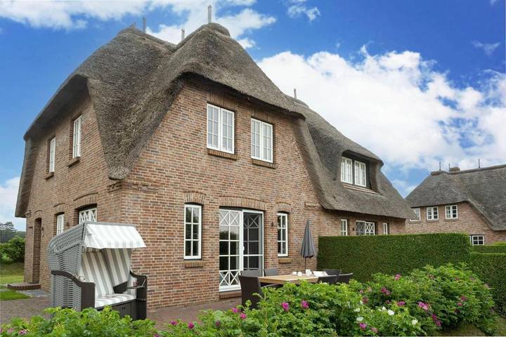 Ferienhaus für 5 Personen, mit Terrasse und Garten sowie Sauna