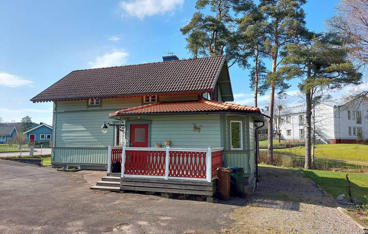Ferienhaus für 6 Personen mit Seeblick in Hylte, Halland