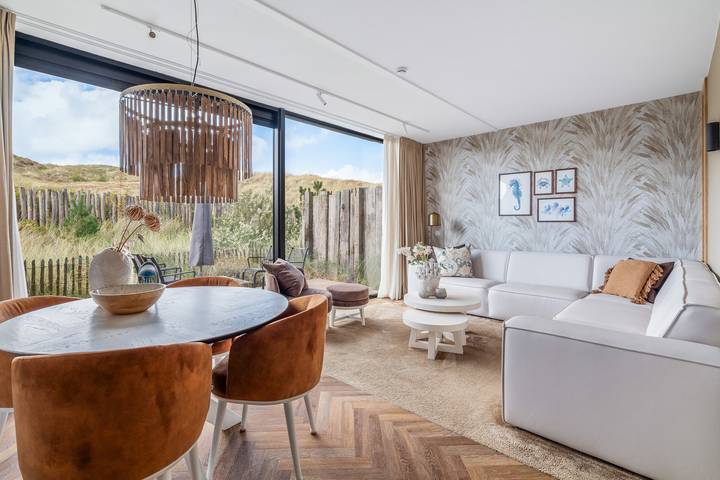 Ferienhaus für 4 Personen, mit Balkon/Terrasse und Terrasse in Sint Maartenszee