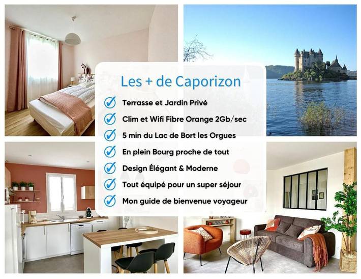 Location de vacances pour 6 personnes, avec jardin et vue, animaux acceptés à Lanobre - 4