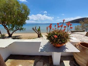 Gîte pour 4 personnes, avec jardin et vue, animaux acceptés dans Platis Gialos Sifnos