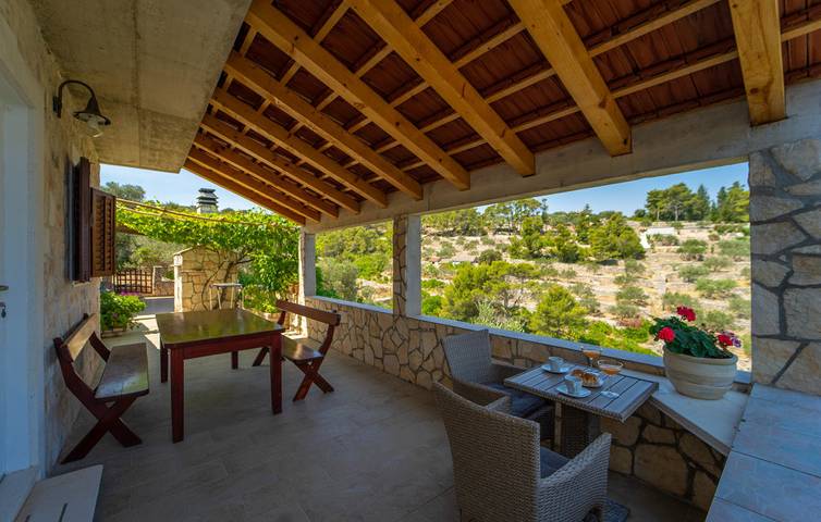 Villa pour 2 personnes, avec terrasse et jardin à Vela Luka - 2